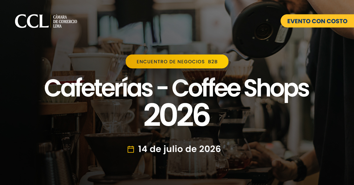 ENCUENTRO DE NEGOCIOS B2B: CAFETERIAS Y COFFEE SHOPS 2026
